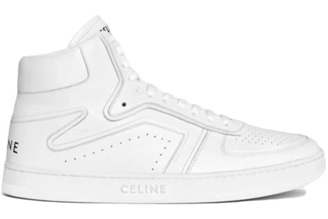 celine trainers white|celine sneakers high top.